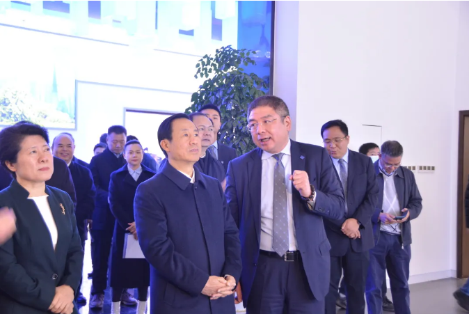 奋进新征程丨湖南省委书记许达哲一行莅临米兰·(milan)中国环境长沙基地调研考察